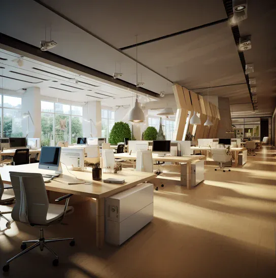  Комплектация офисов мебелью класса люкс