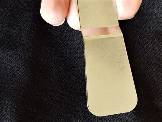 Metal heat protector that you place under the tool while it is heating up to protect your mat and cardstock/materials. Post is How to use the Foil Quill