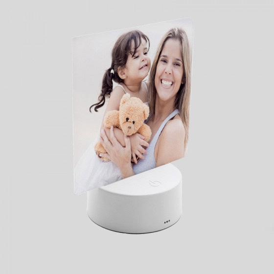 Base in Legno o plastica LED con Plexy Sublimatico varie forme - immagine 4