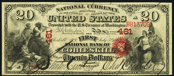 1863 $20 