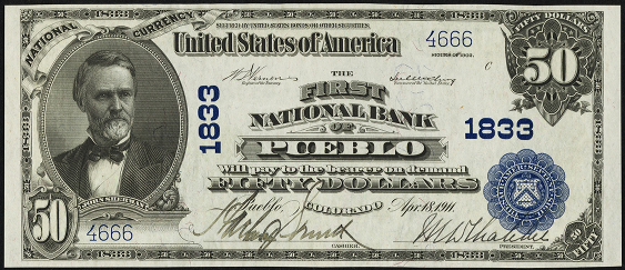 1902 $50 Plain Back - Front