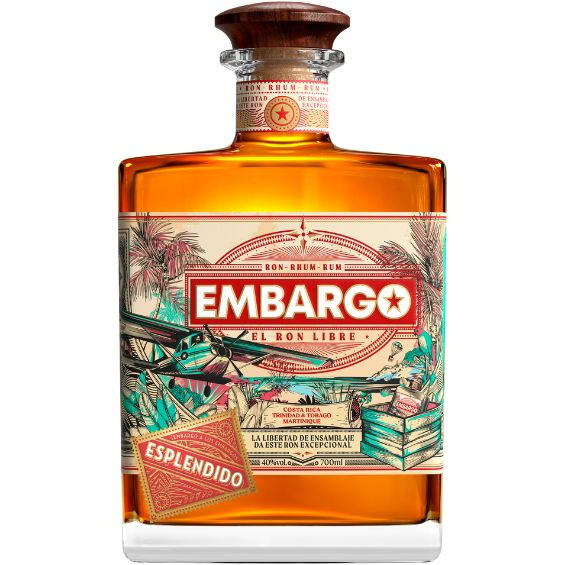Rum Esplendido 0.7L, Embargo