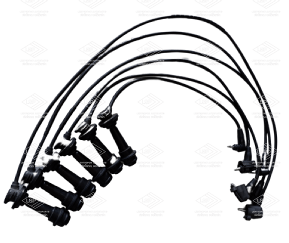 สายหัวเทียน โตโยต้า เครื่อง TOYOTA 1G ขับหลัง ปลั๊กกิ๊บ