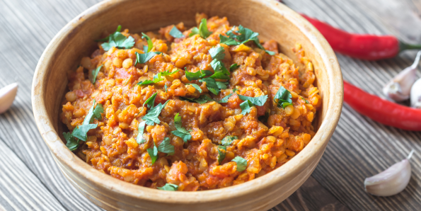 curry lentilles one pot healthy proteines meal prep