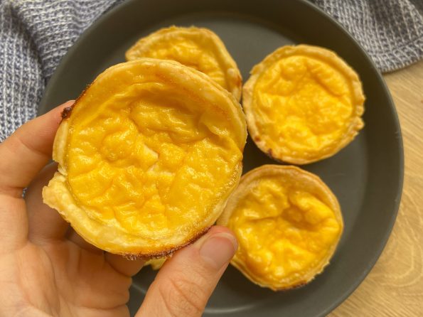 egg tart flan healthy pastel de nata