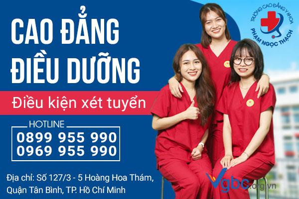 Tuyển sinh Cao đẳng Điều dưỡng chỉ cần đỗ tốt nghiệp THPT
