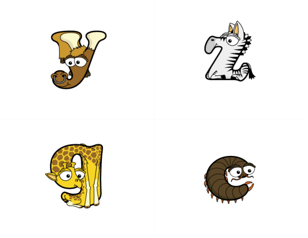 Lowercase Letter Flash Cards: Free Animal ABC Printables - Image 5