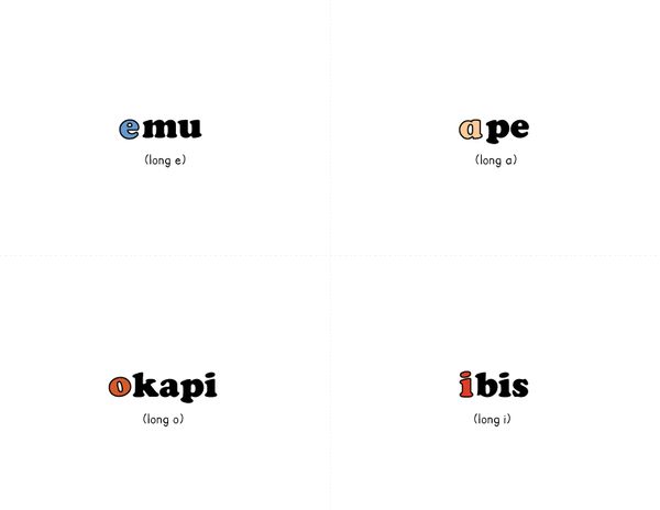 Lowercase Letter Flash Cards: Free Animal ABC Printables - Image 8