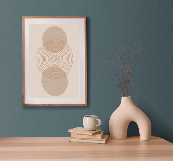 papel pintado verde oscuro