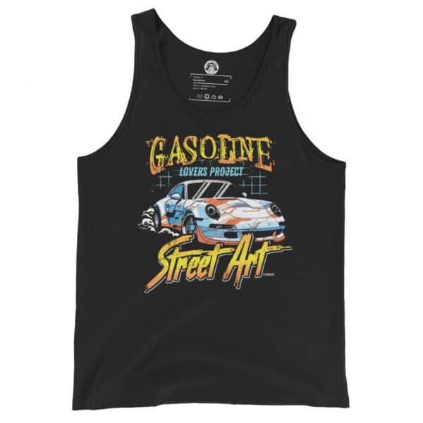 Gasoline Lovers Project - Porsche Street Art - Tank Top