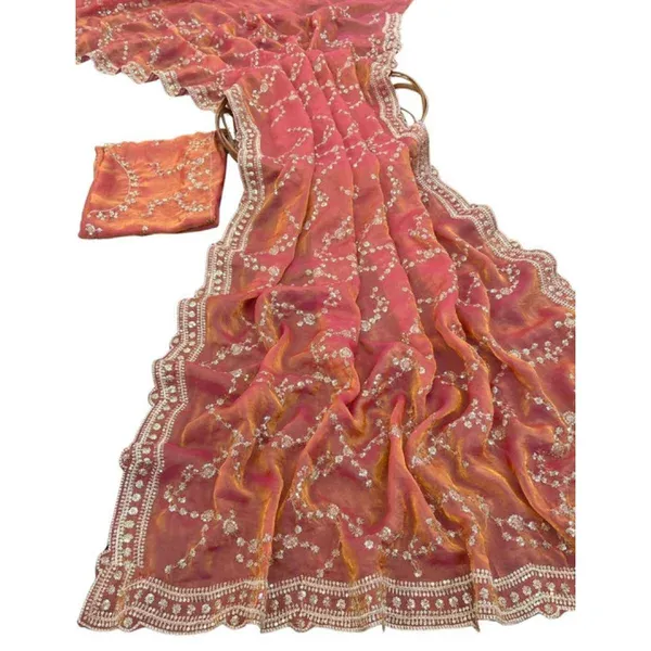 PID-67259-Women-s-Silk-Embellished-Saree-With-Unstitched-Blouse-5-5-Mtr-Orange-2-1000x1000-1.webp Orange Silk Embellished Saree with Unstitched Blouse Piece - 5.5 m - Image 3