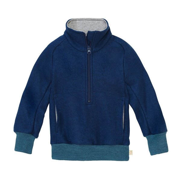 disana Walk-Troyer/Pullover in der Farbe marine - Wollkleidung