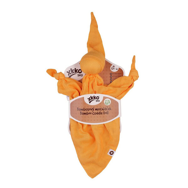 xkko Bambus-schnuffeltuch-Motiv: orange