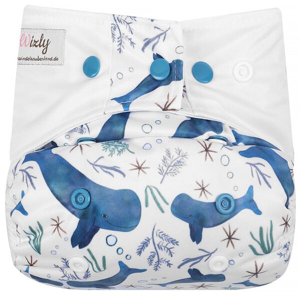 Windelzauberland Überhose Wizly Newborn Druckknopf – Bild 36