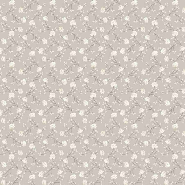 Flores blancas pequeñas  fondo marron