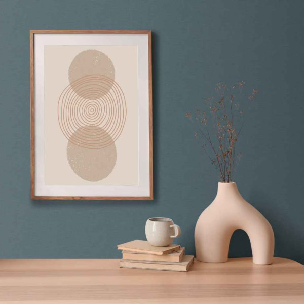 papel pintado verde oscuro