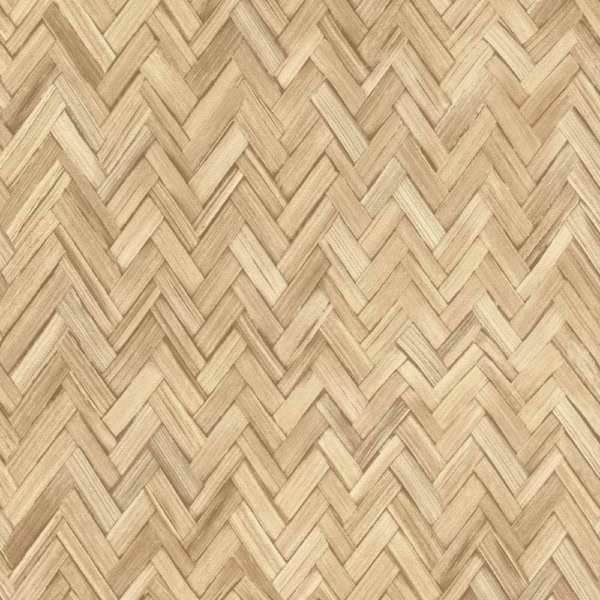 Papel pintado estilo espiga marron