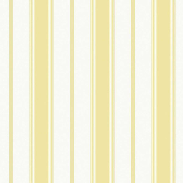 Papel Pintado rayas oxford amarillo