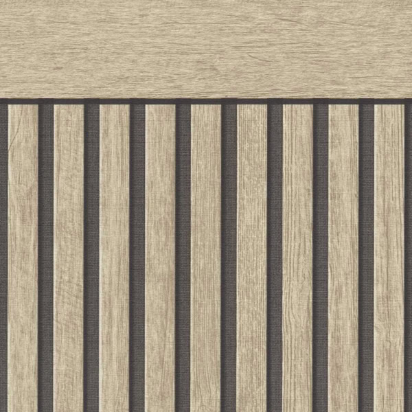 Papel Pintado Panel Marrón Claro