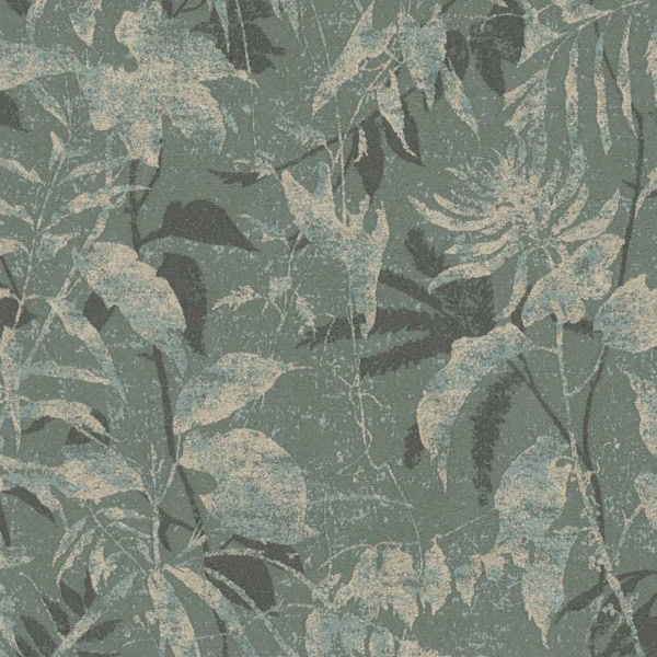 Papel Pintado Tierra Salvaje Azulverdoso