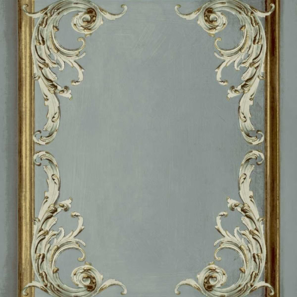 Papel Pintado Cuadro Fondo Azul