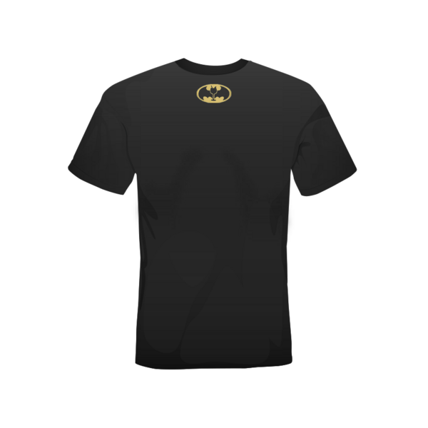 T-shirt My superhero is barman black retro