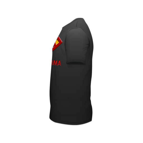 T-shirt Super Mamma black lato