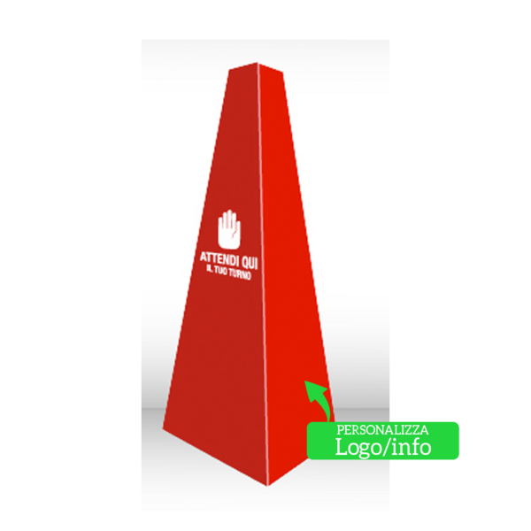 Piramide Stop personalizzabile 70X150cm