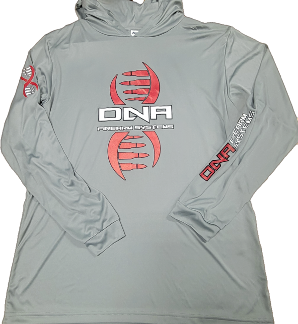 DNA Firearm Systems UPF Hooded Shirt