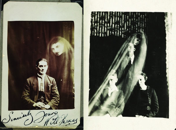 19th century spirit photography, where the techniques used in early horror movies originated
