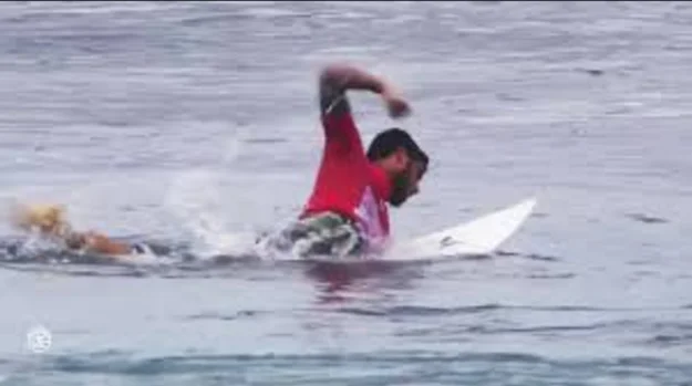 The world's best small wave surfer will need to figure out large barreling lefts if he ever wants to win a world title.