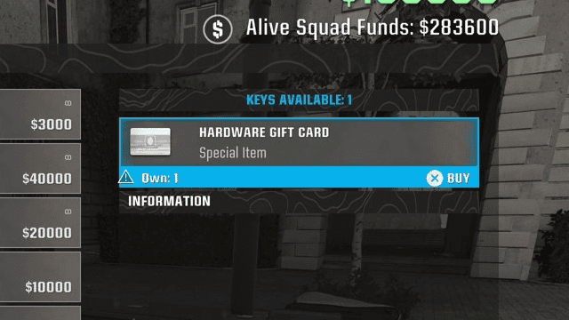 Hardware Gift Care Item on Verdansk Buy Station in Warzone Season 3 Reloaded
