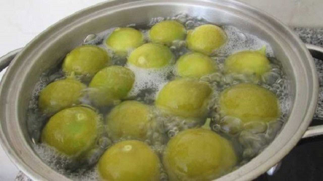 receita de limão cozido para emagrecer