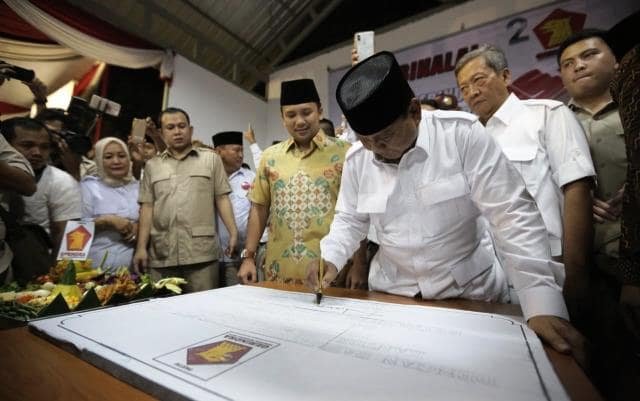 Prabowo Resmikan Kantor DPD