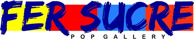 Fer Sucre Pop Gallery wordmark in bold red, yellow and blue letters.