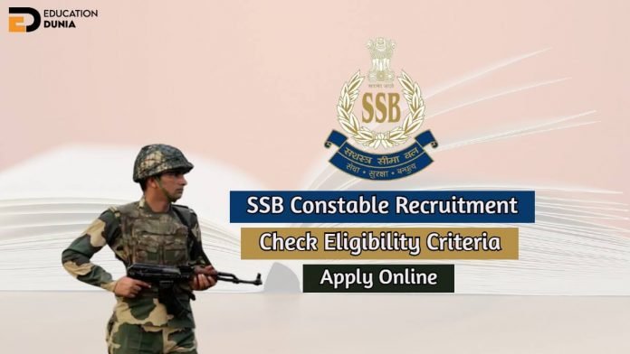 ssb constable recruitment