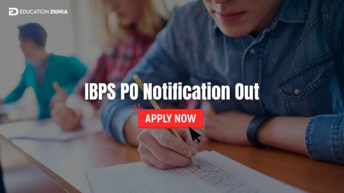 ibps po notification