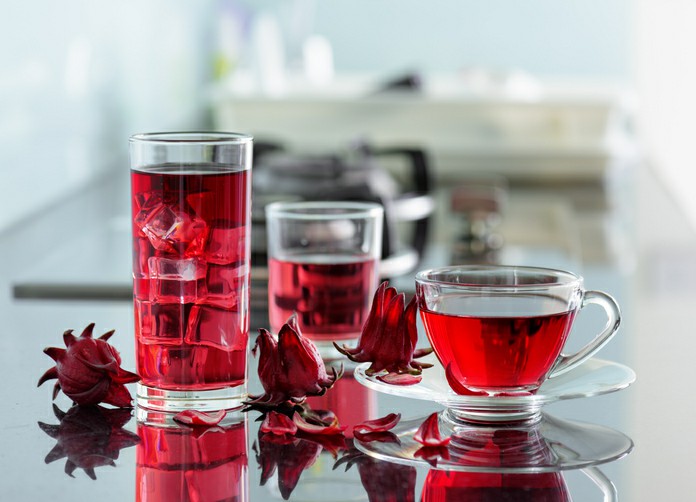Chá de Hibisco Para Secar a Barriga