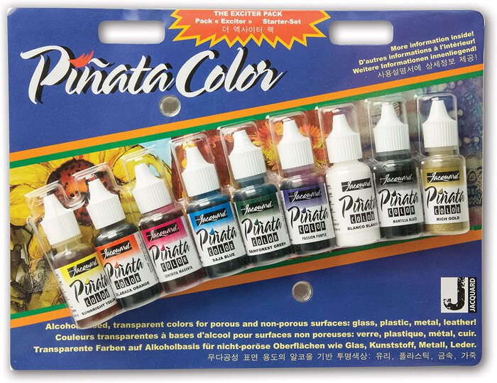 Jacquard Pinata Alcohol Inks - "The Exciter Pack" (9 Farben, je 14.79ml)