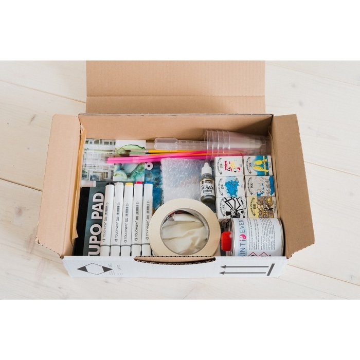 Alcohol Ink Video + Starter-Set – Bild 2