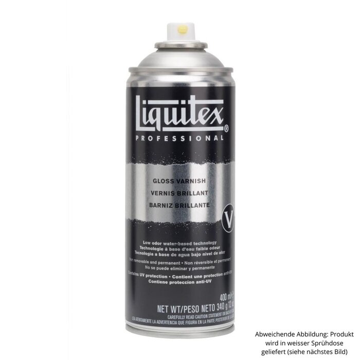 Liquitex-Professional Gloss Varnish Spray zur Versieglung von Alcohol Ink Werken