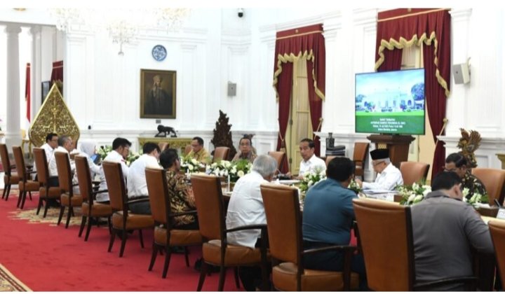 Presiden Jokowi Rapat Terbatas Bahas Fenomena Iklim El Nino