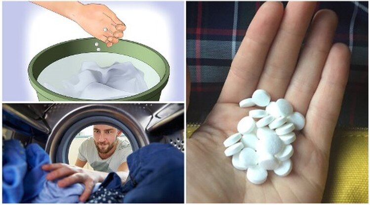 Aspirina na Máquina de Lavar Roupa Aspirina na Máquina de Lavar Roupa