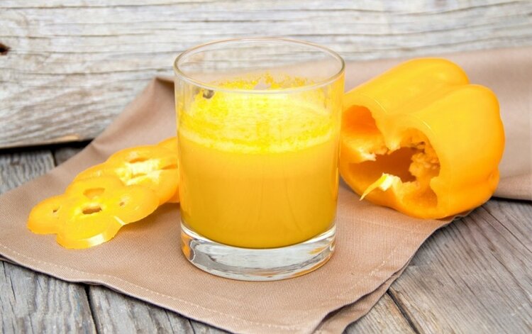 Suco de Pimentão Suco de Pimentão