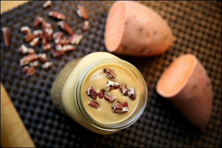 Shake de Batata Doce Para Chapar a Barriga e Aumentar Massa Muscular! Shake de batata doce para aumentar a massa muscular (e como fazer)