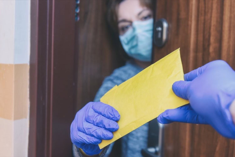 entrega correios contaminada coronavírus entrega correios coronavírus