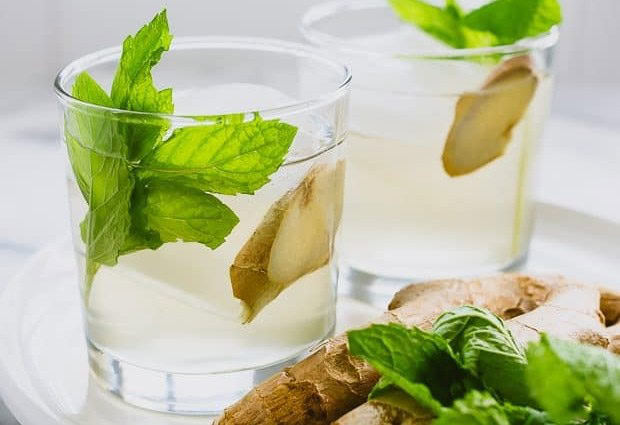 água de hortelã com gengibre Água de toranja com pepino para emagrecer: como fazer, receitas e dicas