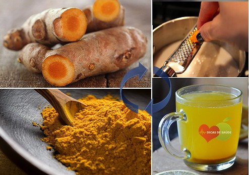Chá de Gengibre e Cúrcuma Chá de gengibre com cúrcuma para imunidade baixa (e como fazer)