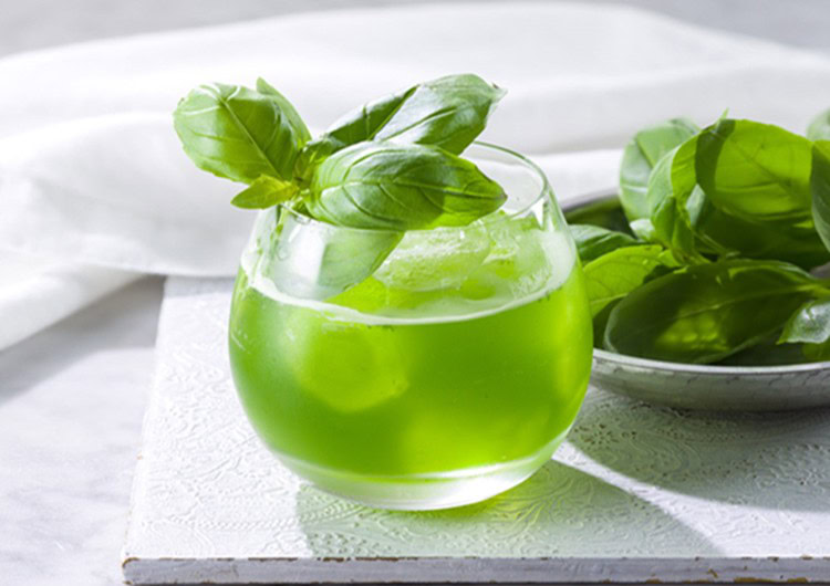 suco de manjericão