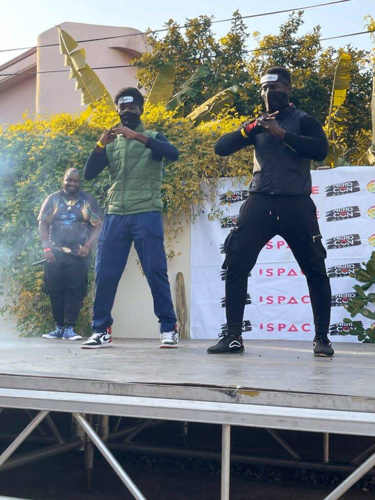 Ghanaians dressed as Anime characters